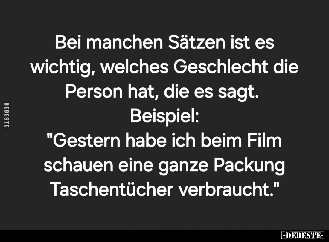 "Gestern habe ich beim Film schauen eine ganze Packung.." - Lustige Bilder | DEBESTE.de