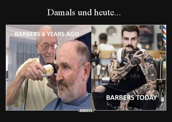 Damals und heute... - Lustige Bilder | DEBESTE.de