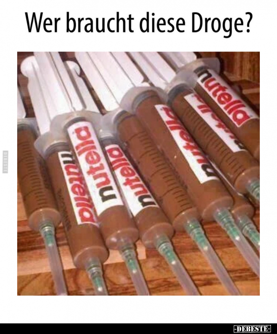 Wer braucht diese Droge?