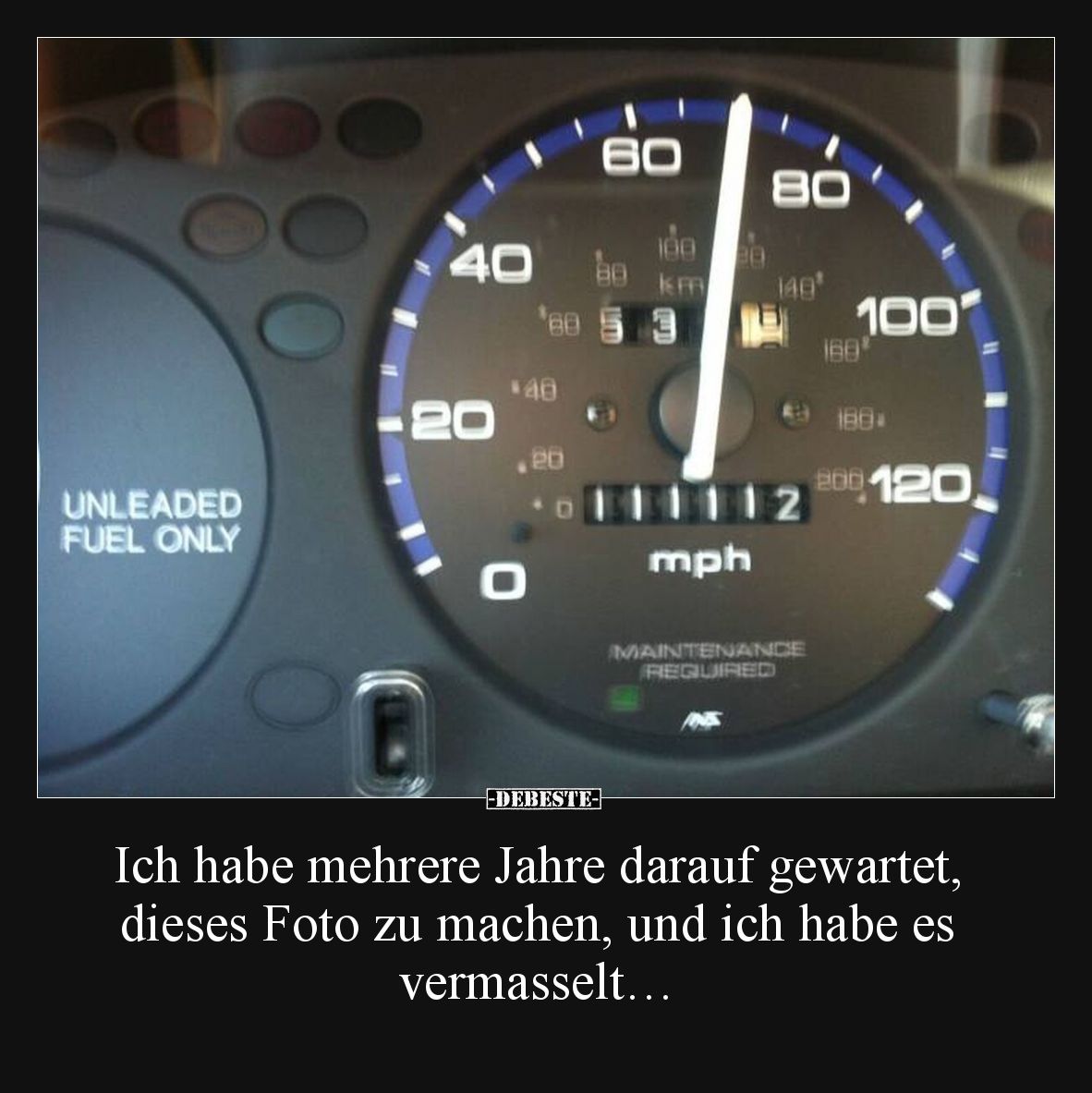 Ich habe mehrere Jahre darauf gewartet, dieses Foto zu machen, und ich habe es vermasselt…