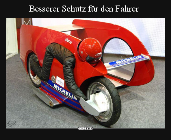 Besserer Schutz für den Fahrer.. - Lustige Bilder | DEBESTE.de