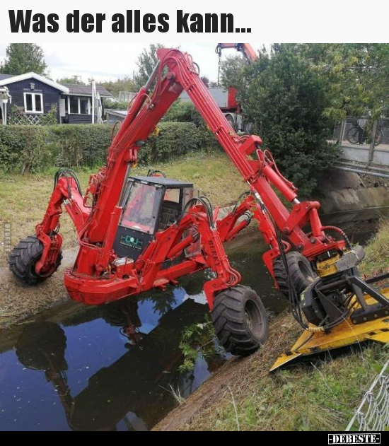 Was der alles kann...