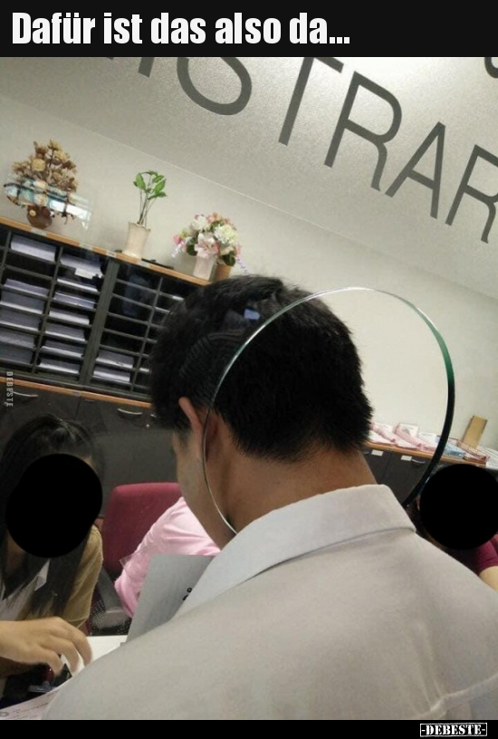 Dafür ist das also da...