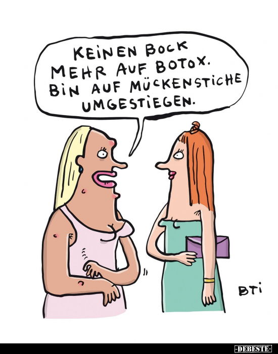 Keinen Bock mehr auf Botox.. - Lustige Bilder | DEBESTE.de