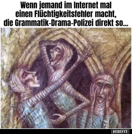 Wenn jemand im Internet mal einen Flüchtigkeitsfehler.. - Lustige Bilder | DEBESTE.de