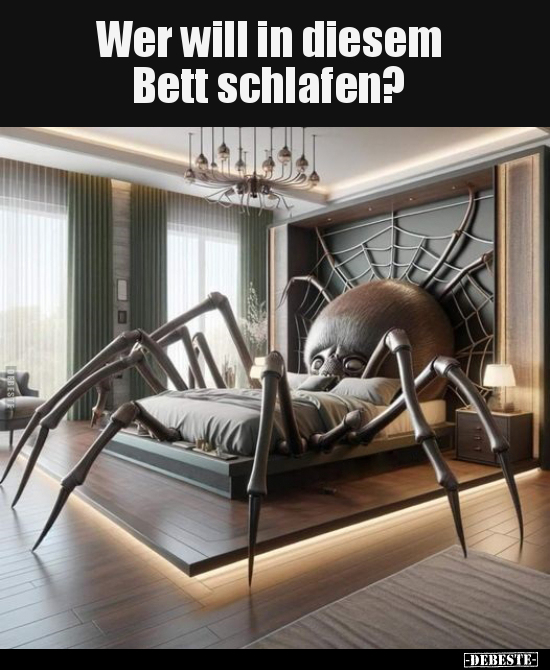 Wer will in diesem Bett schlafen?.. - Lustige Bilder | DEBESTE.de