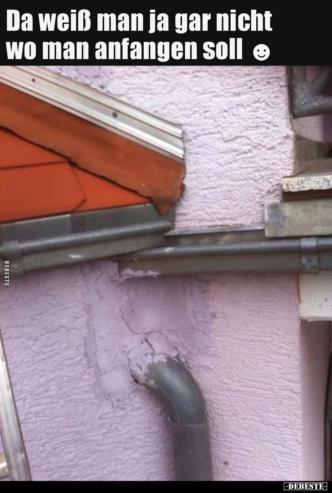 Da weiß man ja gar nicht wo man anfangen soll.