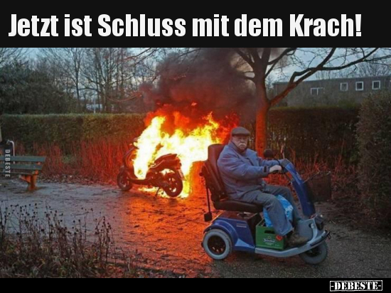 Jetzt ist Schluss mit dem Krach!.. - Lustige Bilder | DEBESTE.de