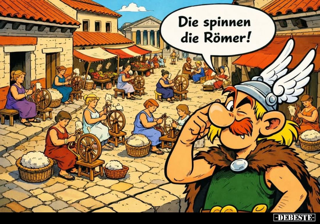 Die spinnen die Römer!.. - Lustige Bilder | DEBESTE.de