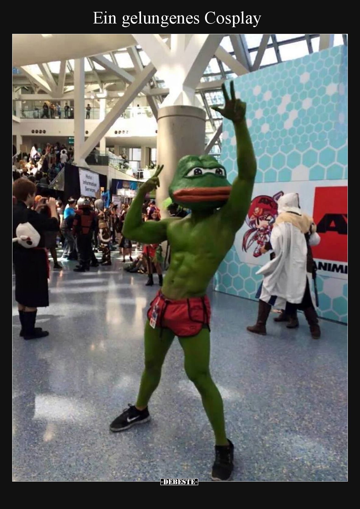 Ein gelungenes Cosplay