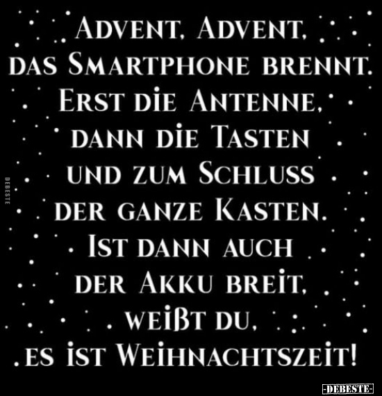Advent, Advent.. - Lustige Bilder | DEBESTE.de