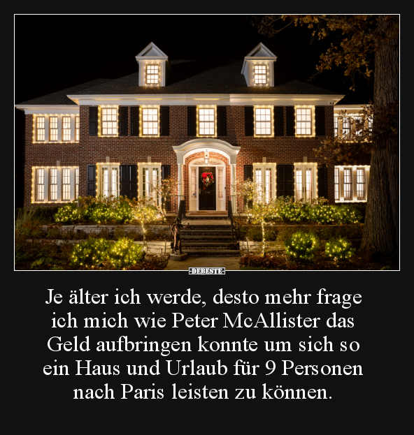 Je älter ich werde, desto mehr frage ich mich wie Peter.. - Lustige Bilder | DEBESTE.de