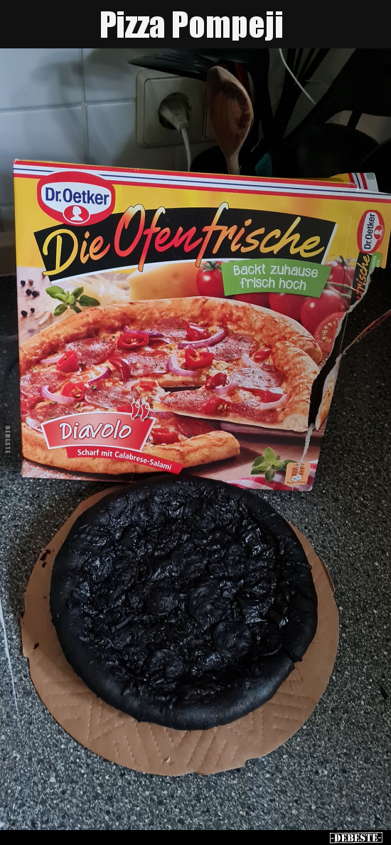 Pizza Pompeji.. - Lustige Bilder | DEBESTE.de