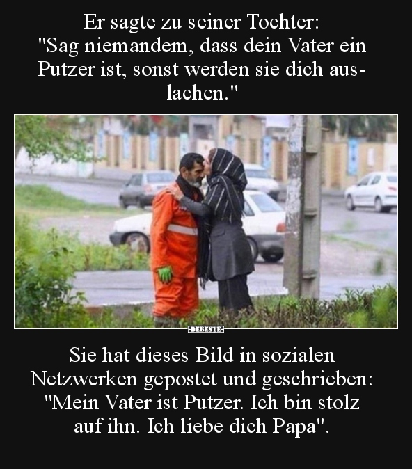 Er sagte zu seiner Tochter: "Sag niemandem, dass dein.." - Lustige Bilder | DEBESTE.de