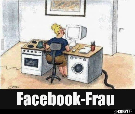 Facebook-Frau..