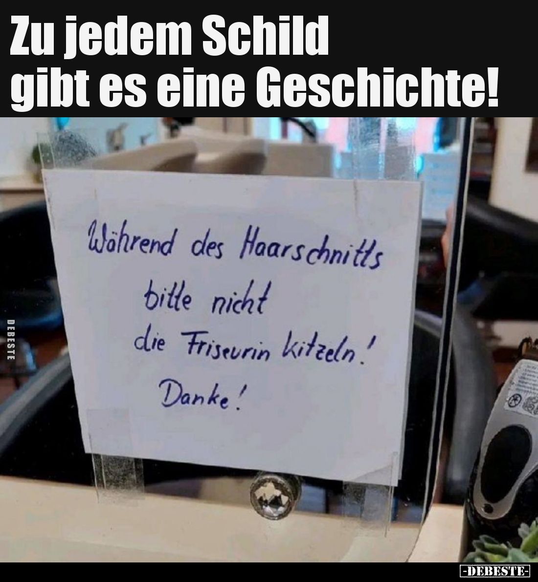 Zu jedem Schild gibt es eine Geschichte.