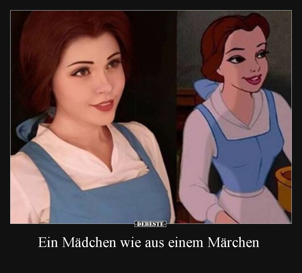 Ein Mädchen wie aus einem Märchen