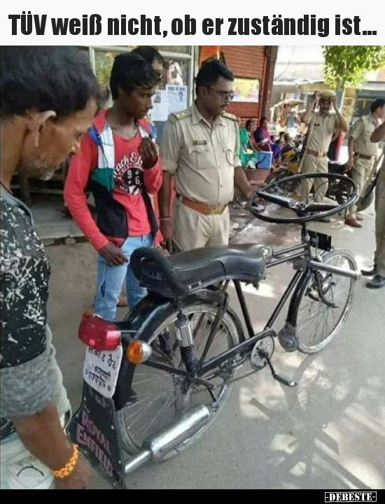 TÜV weiß nicht, ob er zuständig ist...