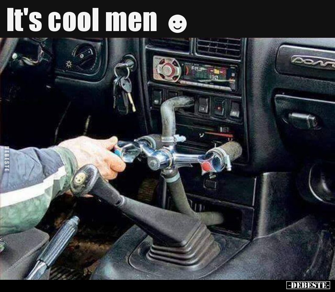 It's cool men.