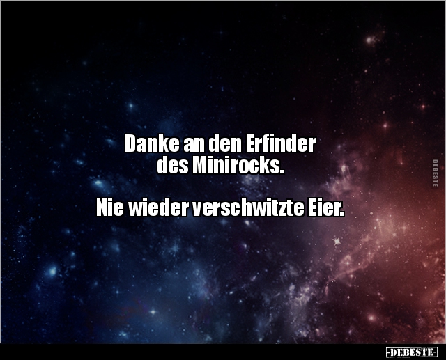Danke an den Erfinder des Minirocks.. - Lustige Bilder | DEBESTE.de