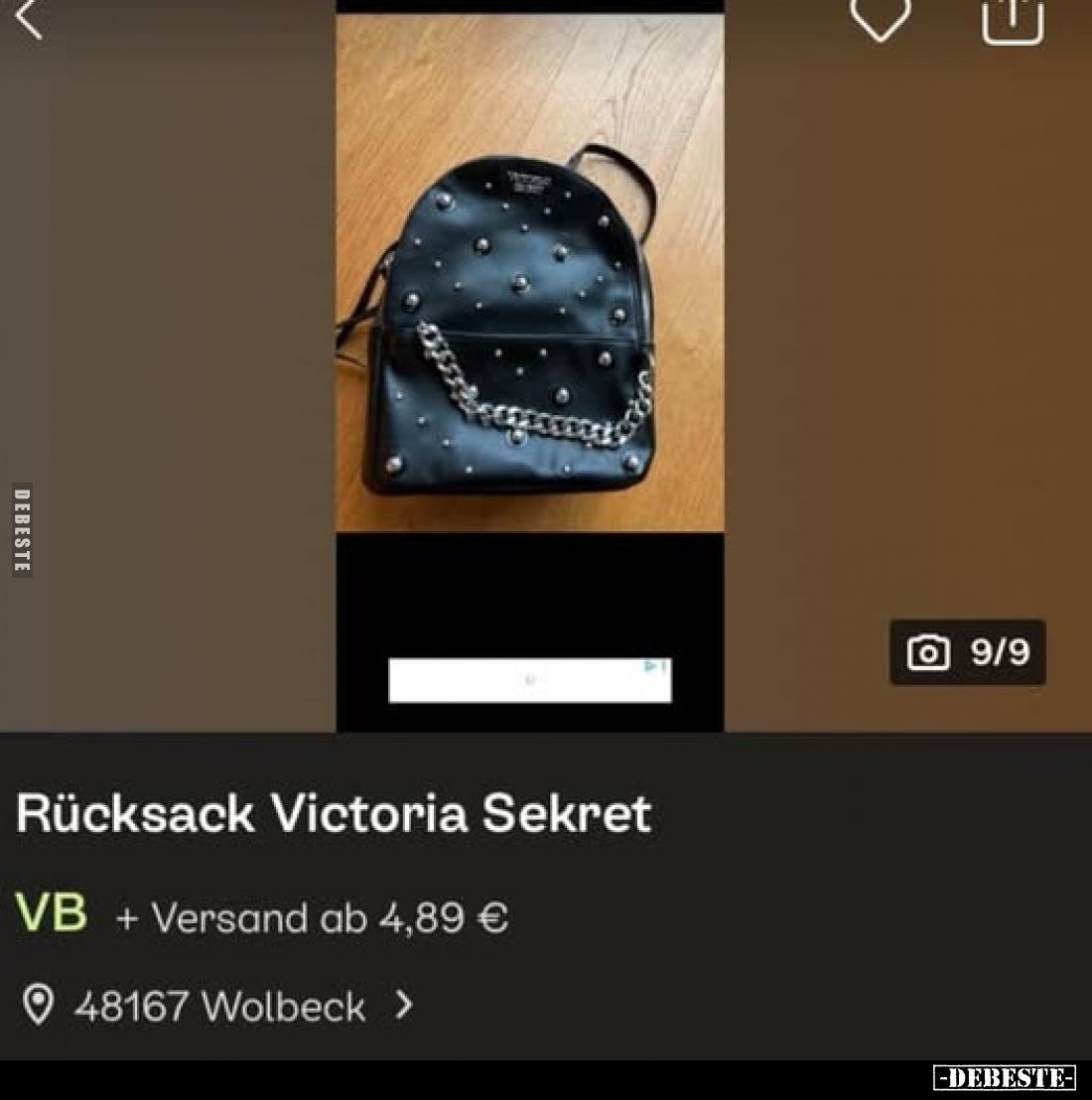 Rücksack Victoria Sekret.. - Lustige Bilder | DEBESTE.de