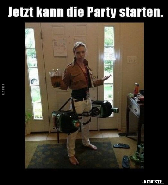 Jetzt kann die Party starten.. - Lustige Bilder | DEBESTE.de