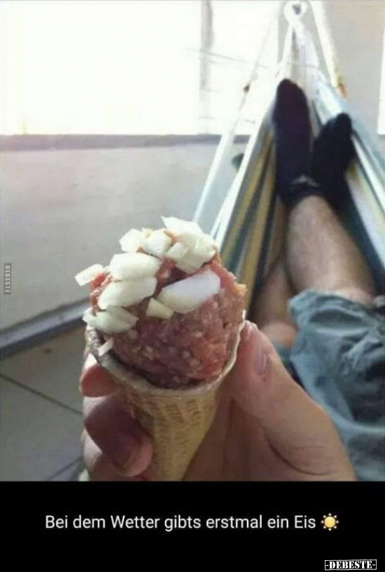 Bei dem Wetter gibts erstmal ein Eis... - Lustige Bilder | DEBESTE.de