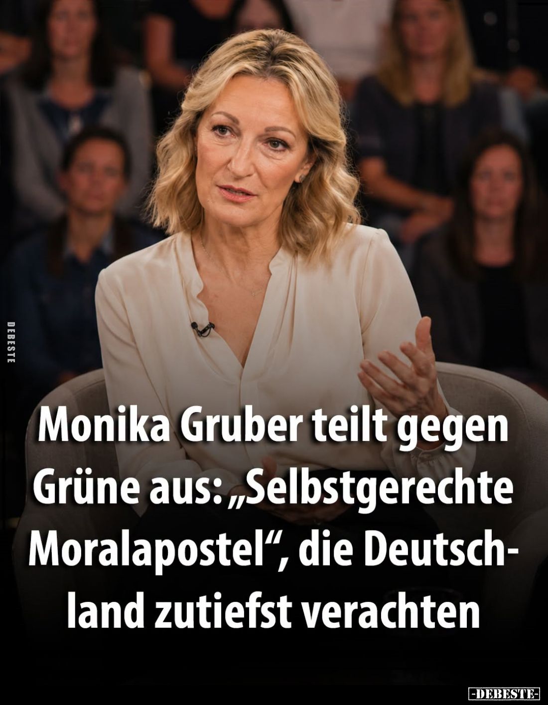 Monika Gruber teilt gegen Grüne aus... - Lustige Bilder | DEBESTE.de