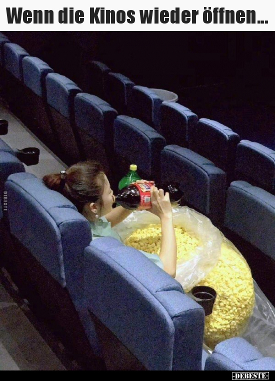 Wenn die Kinos wieder öffnen...