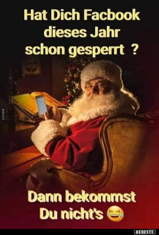 Hat Dich Facbook dieses Jahr schon gesperrt?.. - Lustige Bilder | DEBESTE.de