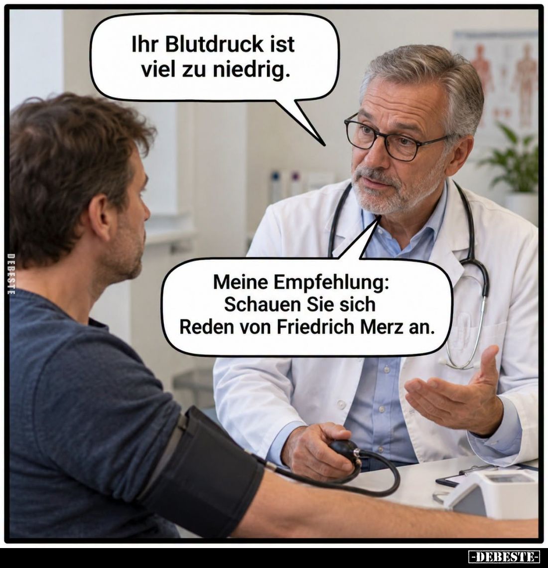 Ihr Blutdruck ist viel zu niedrig... - Lustige Bilder | DEBESTE.de