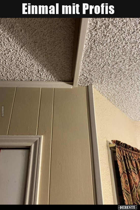 Einmal mit Profis..