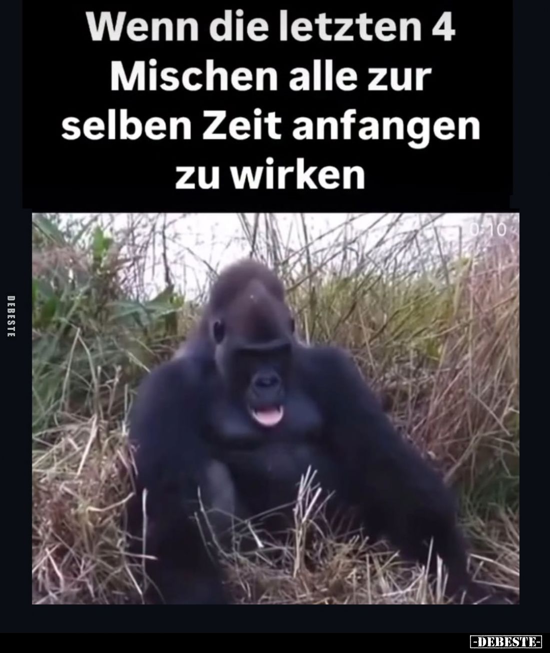 Wenn die letzten 4 Mischen alle zur selben Zeit anfangen zu wirken.