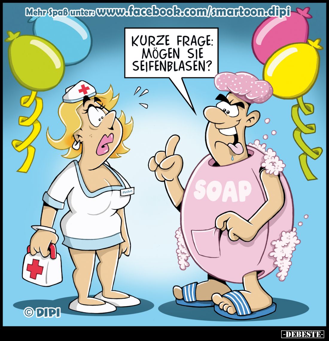 Kurze Frage: Mögen sie Seifenblasen?