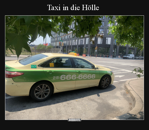 Taxi in die Hölle.. - Lustige Bilder | DEBESTE.de