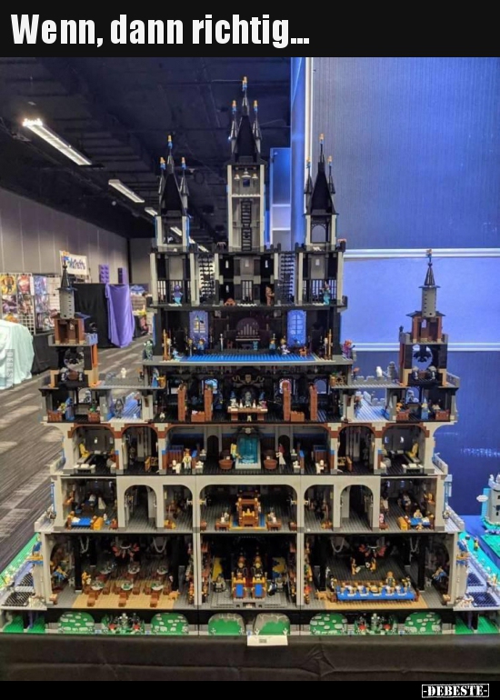 Wenn, dann richtig...