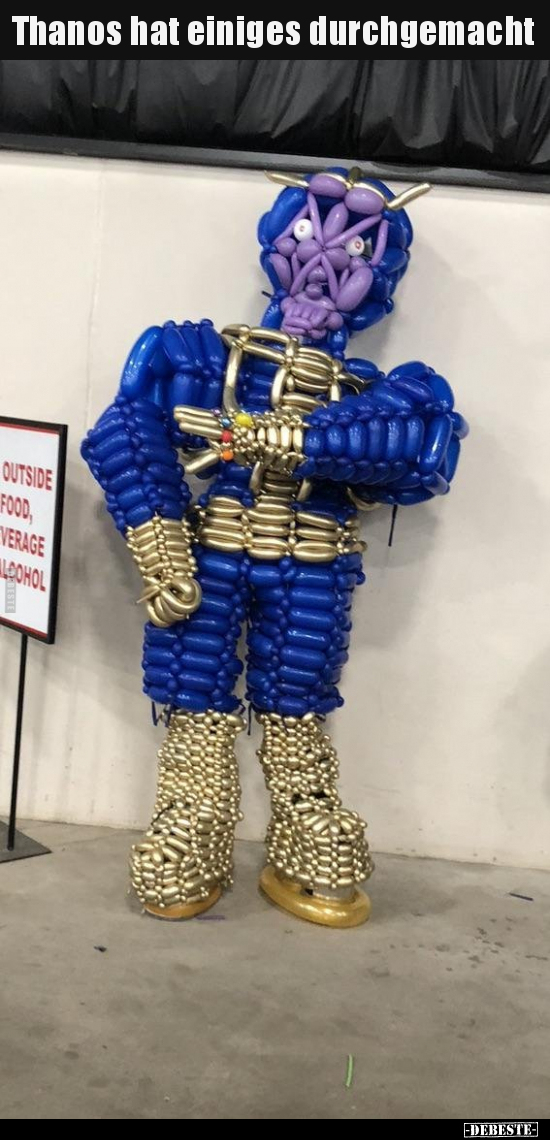 Thanos hat einiges durchgemacht..