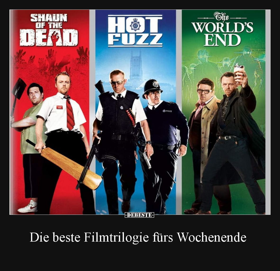 Die beste Filmtrilogie fürs Wochenende