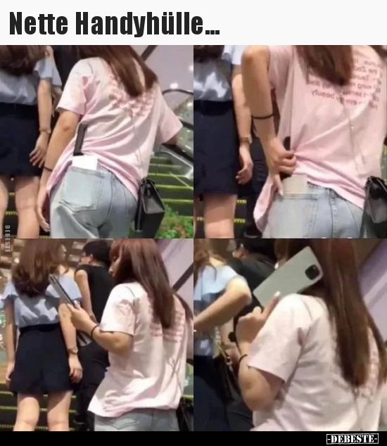 Nette Handyhülle...