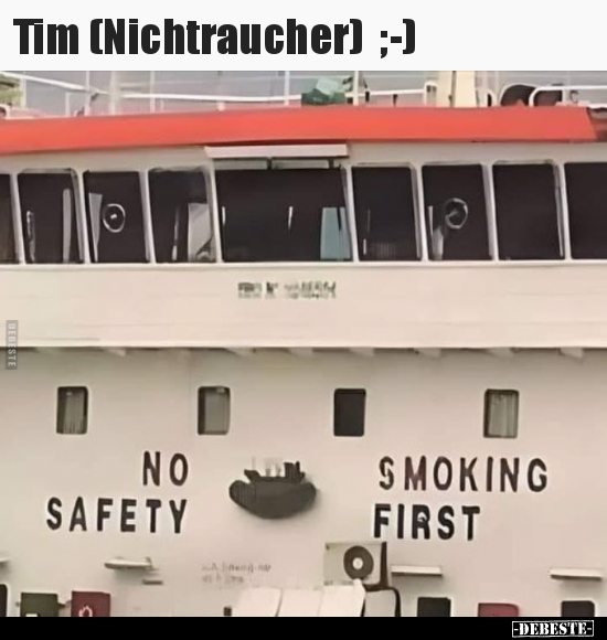 Tim (Nichtraucher) ;-) - Lustige Bilder | DEBESTE.de
