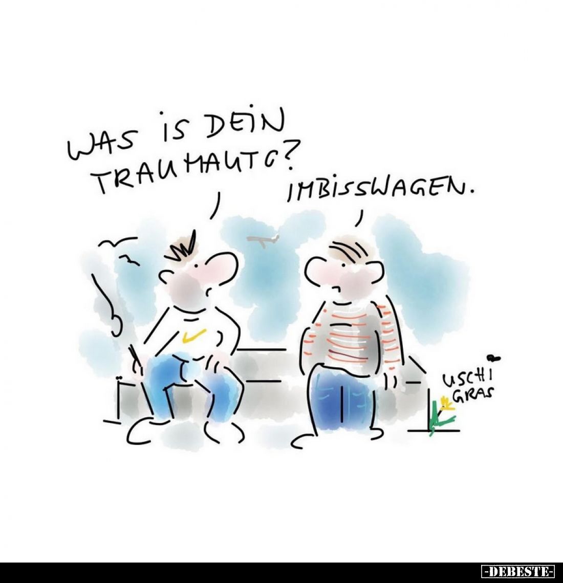 Was is dein Traumauto?
Imbisswagen.