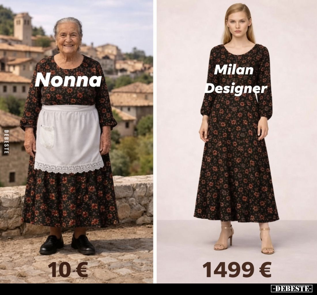 Nonna vs Milan Designer.
