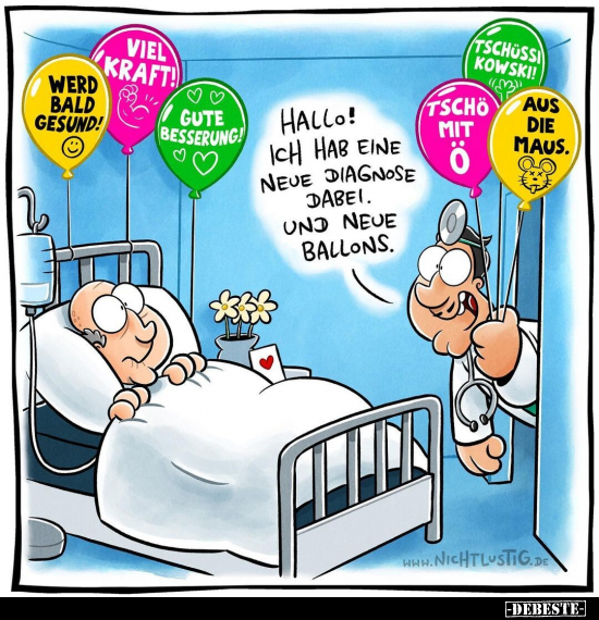 Hallo! Ich hab eine neue Diagnose dabei!.. - Lustige Bilder | DEBESTE.de
