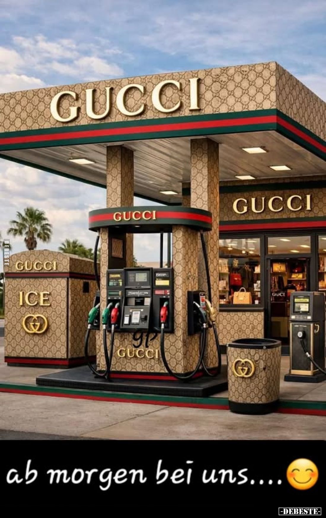 GUCCI

ab morgen bei uns....