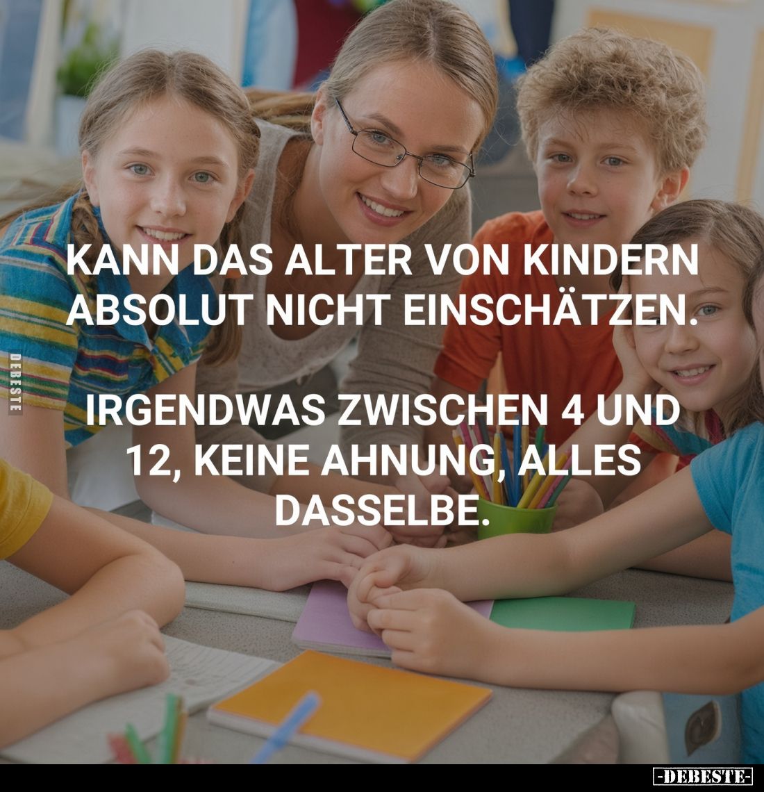 Kann das Alter von Kindern absolut nicht einschätzen.. - Lustige Bilder | DEBESTE.de