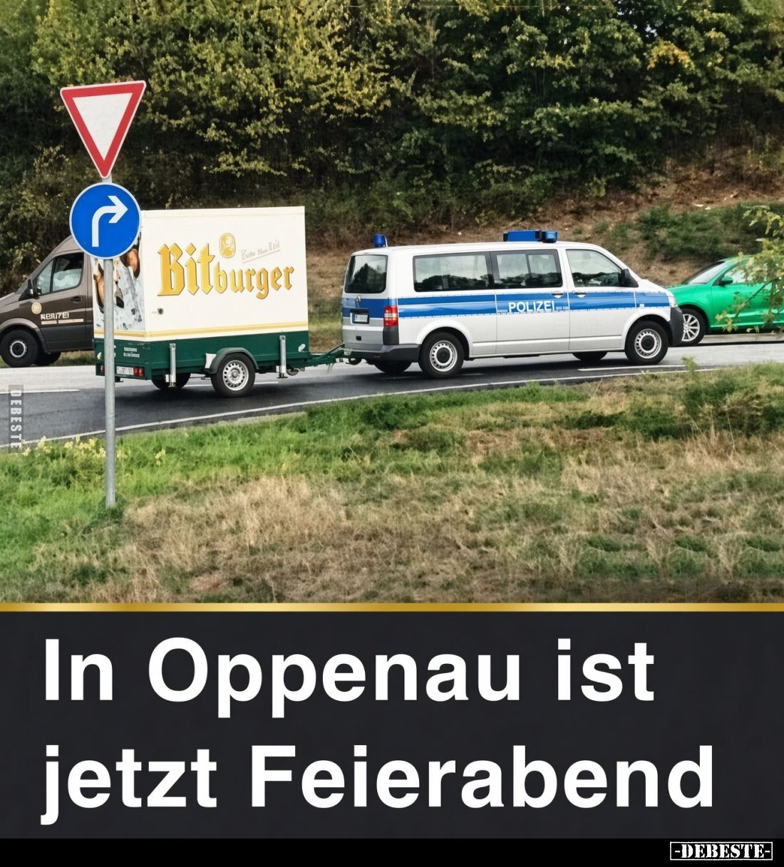 In Oppenau ist
jetzt Feierabend.