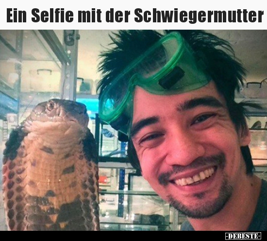 Ein Selfie mit der Schwiegermutter.. - Lustige Bilder | DEBESTE.de