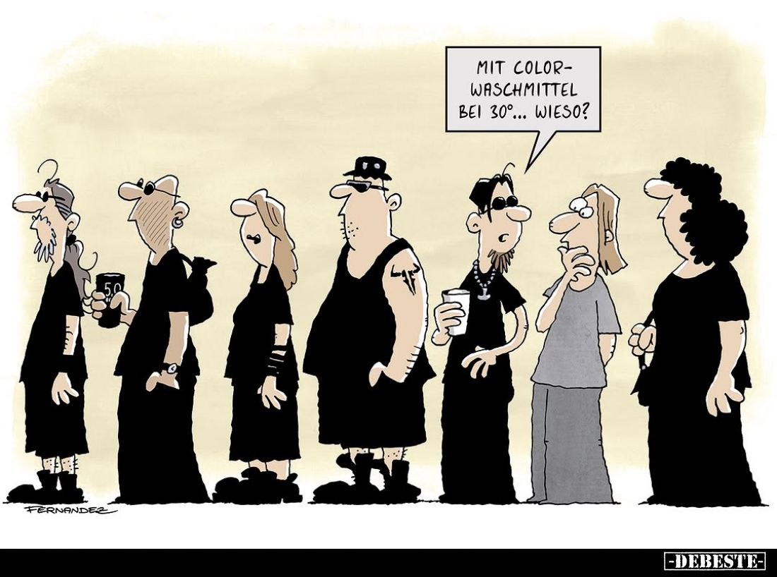 Mit Color-Waschmittel bei 30°... - Lustige Bilder | DEBESTE.de
