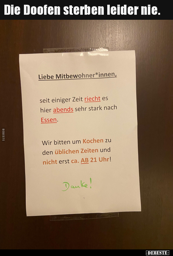 Die Doofen sterben leider nie... - Lustige Bilder | DEBESTE.de