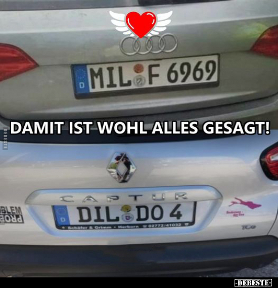 Damit ist wohl alles gesagt!..